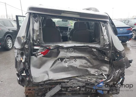 2017 Toyota Sienna Xle 7 Passenger from USA, damaged, VIN 5TDDZ3DC3HS163912